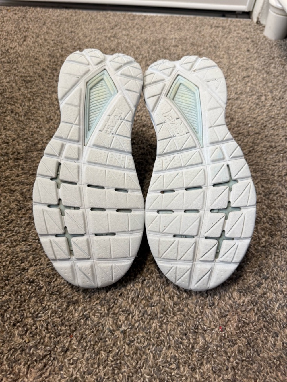 HOKA one one mach 5 Lavender Running Shoes with Pink Accents - Picture 5 of 6